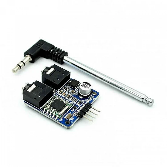 TEA5767 Stereo FM Radio Module with Detachable Antenna TEA5767 Stereo FM Radio Module with Detachable Antenna