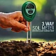 Three-Way Soil Meter For Moisture, Light Intensity and pH Testing Meter Three-Way Soil Meter For Moisture, Light Intensity and pH Testing Meter