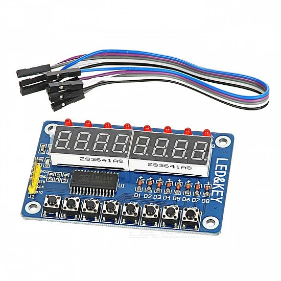 TM1638 8-Bit Button Digital LED Display Module TM1638 8-Bit Button Digital LED Display Module