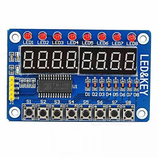 TM1638 8-Bit Button Digital LED Display Module TM1638 8-Bit Button Digital LED Display Module