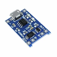 TP4056 1A Li-Ion Battery Charger with Current Protection – Micro USB