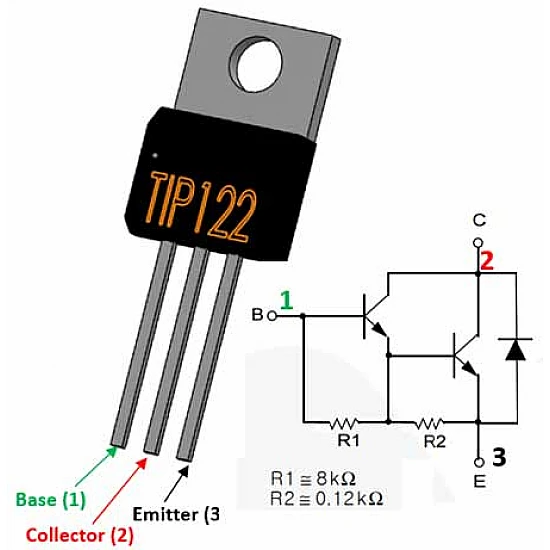 TIP122 - NPN Transistor - Switching Transistor - Core Electronics TIP122 - NPN Transistor - Switching Transistor - ICs - Integrated Circuits & Chips - Core Electronics
