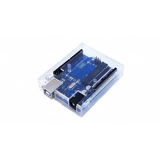 Transparent Acrylic Glossy Case Enclosure Box for Arduino UNO R3 Transparent Acrylic Glossy Case Enclosure Box for Arduino UNO R3