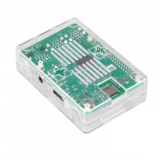 Transparent Plastic Case for Raspberry Pi 3 Model B Transparent Plastic Case for Raspberry Pi 3 Model B