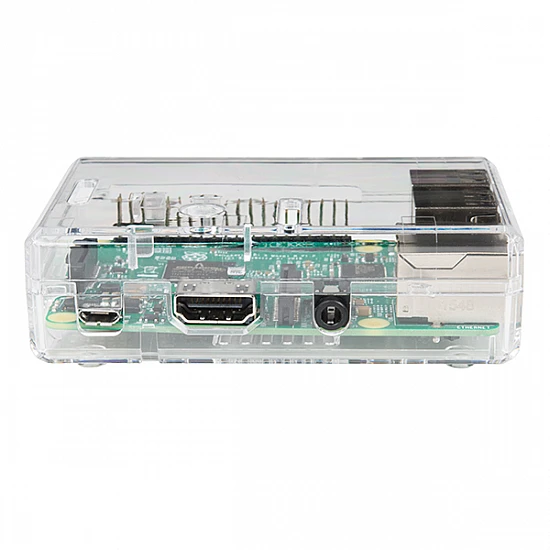 Transparent Plastic Case for Raspberry Pi 3 Model B Transparent Plastic Case for Raspberry Pi 3 Model B