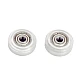 Transparent POM Wheel Pulley with Double Bearing for 3D Printer CNC Machine Transparent POM Wheel Pulley with Double Bearing for 3D Printer CNC Machine