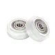 Transparent POM Wheel Pulley with Double Bearing for 3D Printer CNC Machine Transparent POM Wheel Pulley with Double Bearing for 3D Printer CNC Machine