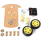 Transparent Robot Smart Car Chassis DIY Kit Transparent Robot Smart Car Chassis DIY Kit