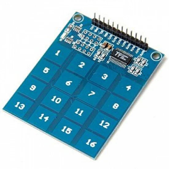 TTP229 16-Way Capacitive Touch Sensor Digital keypad Module TTP229 16-Way Capacitive Touch Sensor Digital keypad Module