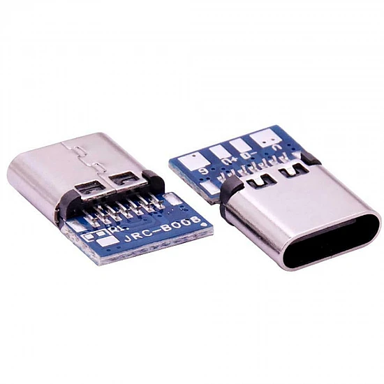 USB 3.1 Type-C Female Socket with Board USB 3.1 Type-C Female Socket with Board