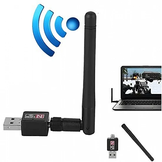 USB 802.11n Wireless Transmitter/Receiver Adapter Including Antenna 150M USB 802.11n Wireless Transmitter/Receiver Adapter Including Antenna 150M