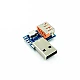 USB Adapter Board Micro USB to USB Female Connector Male to Female Header 4P 2.54mm USB Adapter Board Micro USB to USB Female Connector Male to Female Header 4P 2.54mm