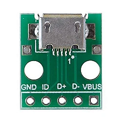 USB Micro-B Breakout Board