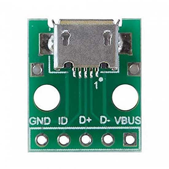 USB Micro-B Breakout Board USB Micro-B Breakout Board