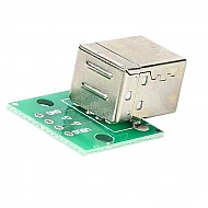USB Type-B Female to DIP 4Pin Adapter Board