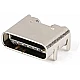 USB3.1 Type-C 6Pin SMD Female Socket Connector with 4 Fixed Feet | Without shrapnel USB3.1 Type-C 6Pin SMD Female Socket Connector with 4 Fixed Feet | Without shrapnel