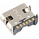 USB3.1 Type-C 6Pin SMD Female Socket Connector with 4 Fixed Feet | Without shrapnel USB3.1 Type-C 6Pin SMD Female Socket Connector with 4 Fixed Feet | Without shrapnel