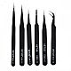 Vetus Anti-Static Tweezers Set - 6pcs