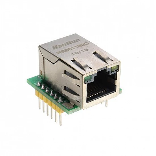 W5500 TCP/IP SPI to LAN Ethernet Interface SPI to LAN Ethernet Converter W5500 TCP/IP SPI to LAN Ethernet Interface SPI to LAN Ethernet Converter
