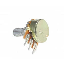 WH148 20K Ohm 3Pin 15mm Shaft Single Potentiometer