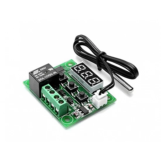 XH-W1219 12V Digital Display Temperature Controller Module with NTC Waterproof Temperature Sensor XH-W1219 12V Digital Display Temperature Controller Module with NTC Waterproof Temperature Sensor