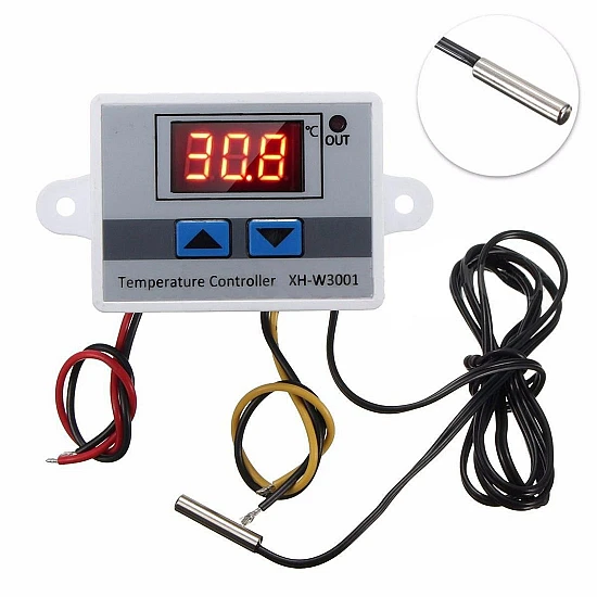 XH-W3001 220V AC Digital Temperature Controller Microcomputer Thermostat Switch Module XH-W3001 220V AC Digital Temperature Controller Microcomputer Thermostat Switch Module