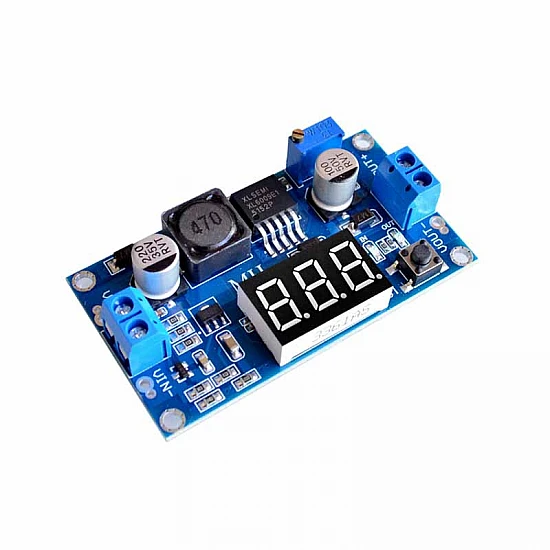 XL6009 LED 4A DC-DC Voltage Step Up Adjustable Boost Voltmeter Module for 4.5-32V to 5-35V XL6009 LED 4A DC-DC Voltage Step Up Adjustable Boost Voltmeter Module for 4.5-32V to 5-35V