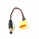XT60 Male to DC Jack Male Plug Connector XT60 Male to DC Jack Male Plug Connector