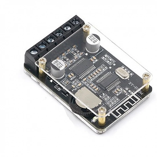 XY-P15W Stereo Bluetooth 5.0 Power Amplifier Board with Acrylic Sheet XY-P15W Stereo Bluetooth 5.0 Power Amplifier Board with Acrylic Sheet