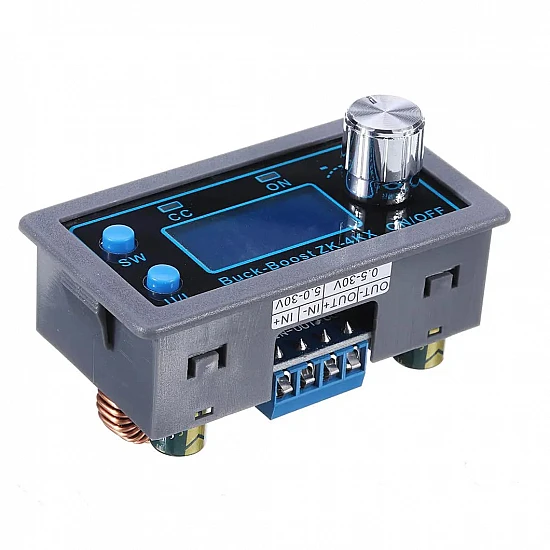 ZK-4KX DC0.6-36V 5A 80W Adjustable Buck Boost Power Supply Module ZK-4KX DC0.6-36V 5A 80W Adjustable Buck Boost Power Supply Module
