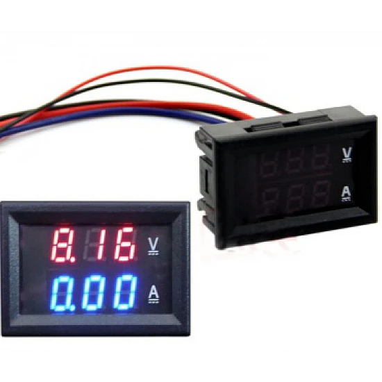 0.28inch LED Digital Voltmeter Ammeter DC 100V 50A Volt Ampere Meter with Shunt 0.28inch LED Digital Voltmeter Ammeter DC 100V 50A Volt Ampere Meter with Shunt