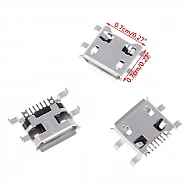 0.72 Micro USB 5P Female Socket