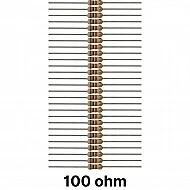 50 piece of 100 ohm Resistor
