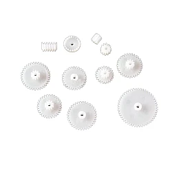11 Types of Assorted Plastic Gears Kit