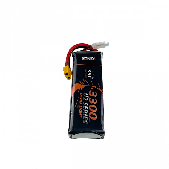 11.1v 3300mAh 35C 3S1P Bonka Lipo Battery - High Quality 11.1v 3300mAh 35C 3S1P Bonka Lipo Battery - High Quality