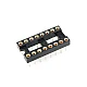 16 Pin Machine tooled IC Socket (Round IC Base) 16 Pin Machine tooled IC Socket (Round IC Base)