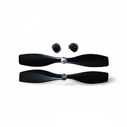 1*75mm Propeller Prop Blade Black (1 Pair) 