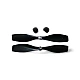 1*75mm Propeller Prop Blade Black (1 Pair) 1*75mm Propeller Prop Blade Black (1 Pair)