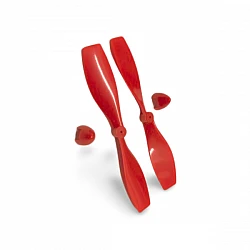 1*75mm Propeller Prop Blade Red (1 Pair) 