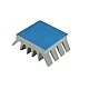 18x13x6mm Aluminum Heatsink with Thermal Conductive Glue 18x13x6mm Aluminum Heatsink with Thermal Conductive Glue