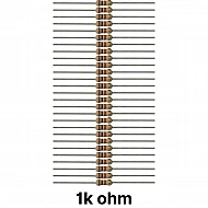 50 piece of 1K ohm Resistor