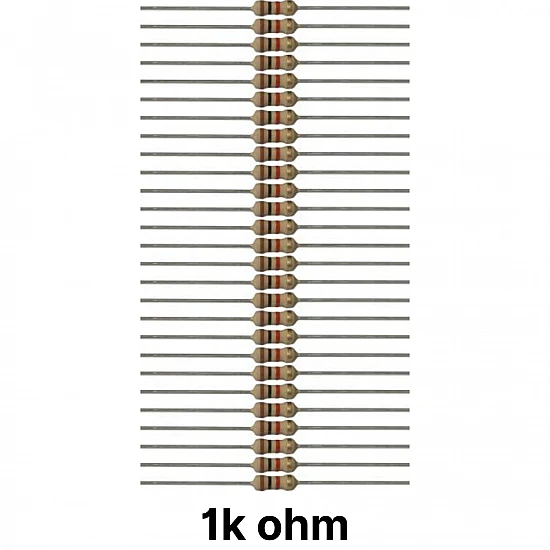 1K ohm Resistor(Pack of 50) 1K ohm Resistor(Pack of 50)