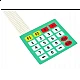 20 Keys 4x5 Matrix Membrane Switch Keypad 20 Keys 4x5 Matrix Membrane Switch Keypad