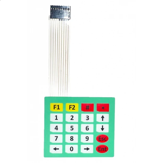 20 Keys 4x5 Matrix Membrane Switch Keypad 20 Keys 4x5 Matrix Membrane Switch Keypad