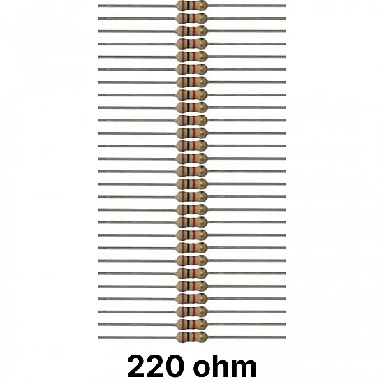 220 ohm Resistor(Pack of 50)