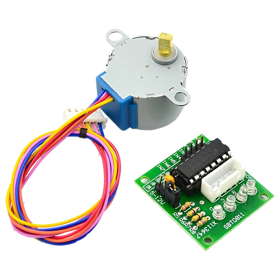 28BYJ-48 5V Stepper Motor with ULN2003 Driver Board 28BYJ-48 5V Stepper Motor with ULN2003 Driver Board