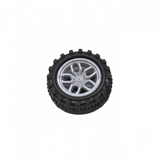 31x2mm Plastic Wheel Toy Car DIY Accessories - Grey 31x2mm Plastic Wheel Toy Car DIY Accessories - Grey