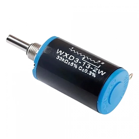 33KΩ WXD3-13-2W Precision Potentiometer 33KΩ WXD3-13-2W Precision Potentiometer