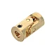 3mmx3mm Mini Brass Universal Joint Coupling 3mmx3mm Mini Brass Universal Joint Coupling