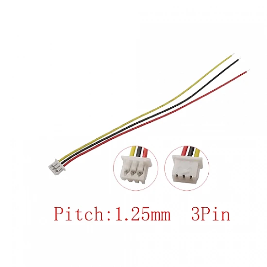 3P 1.25mm Single Head DuPont Terminal Wire 3P 1.25mm Single Head DuPont Terminal Wire